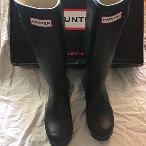 Hunter original tall rain boots